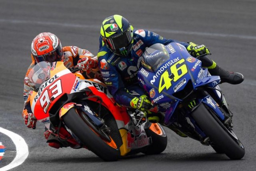 Rossi vs Marquez, un decennio&nbsp;dopo